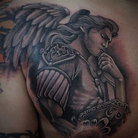 Cherub Tattoo Design Best Angels Tattoos On Chest Design