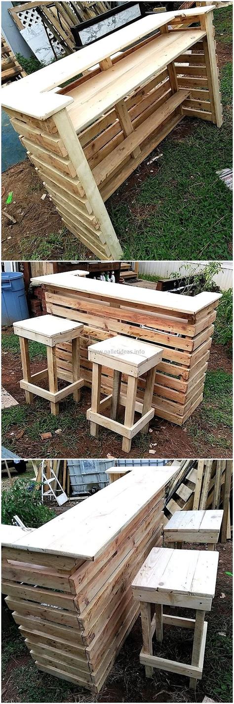 9 Gorgeous Picket Pallet Bar Ideas To Enjoy Entertaining At Home With