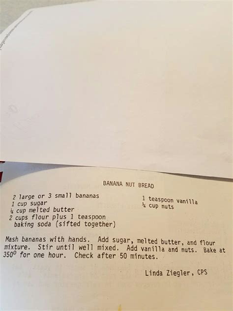 For banana nut bread, add 3/4 cup of chopped nuts to the banana bread batter; Mom's banana nut bread | Banana nut bread, Baking soda ...