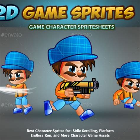 2d Game Character Sprites Game Character Sprite Character