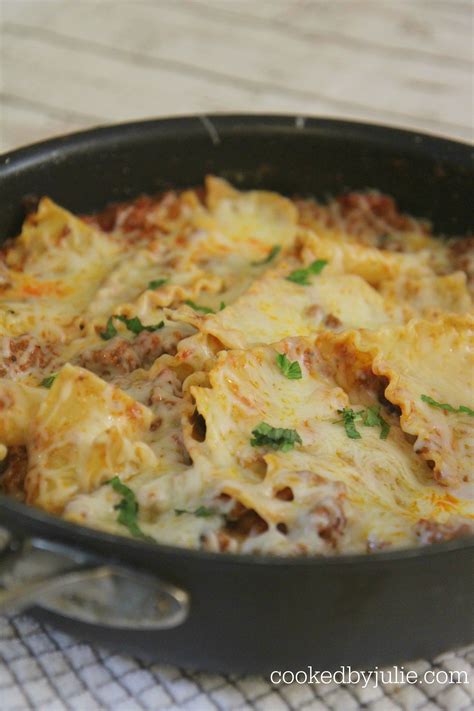 Easy Skillet Lasagna Video Recipe