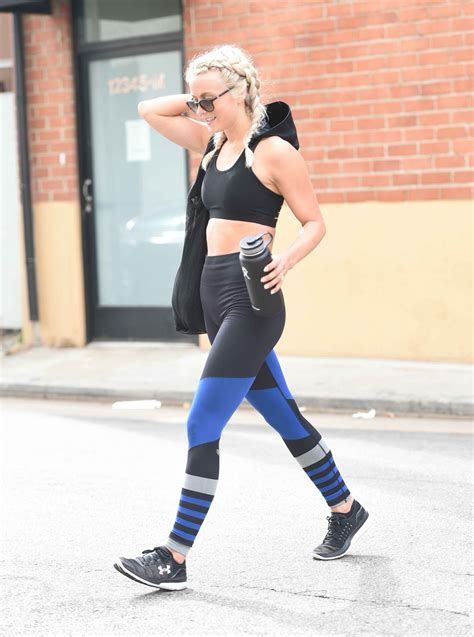 Julianne Hough Leaving A Workout At A Gym In Los Angeles September 3