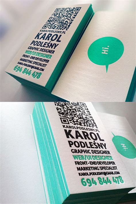 letterpress business cards   examples design graphic design junction