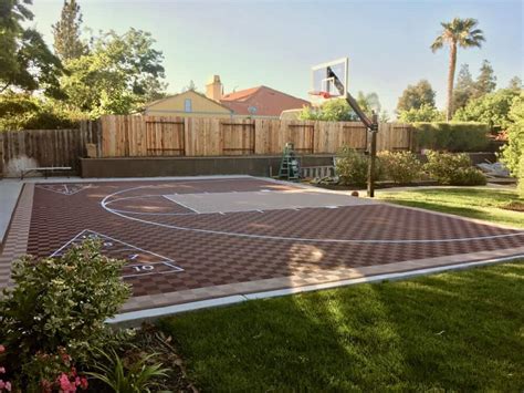 Basketball Floor Tiles Outdoor Outdoor Basketball Court Vinyl