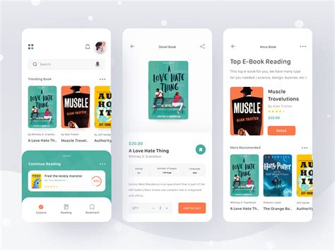 E Book Store App By Aixdesigner On Dribbble