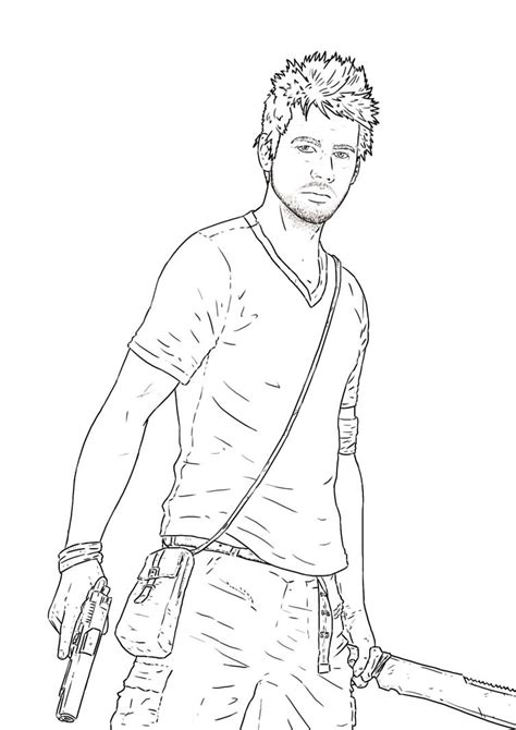Far Cry 3 Jason Brody Outlines By Herpderp187 On Deviantart