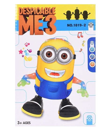 Toys Fort Despicable Me3 Dancing Minion Action Figure Toy With Music