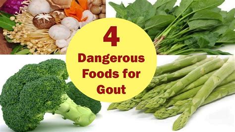 Good And Bad Foods For Gout