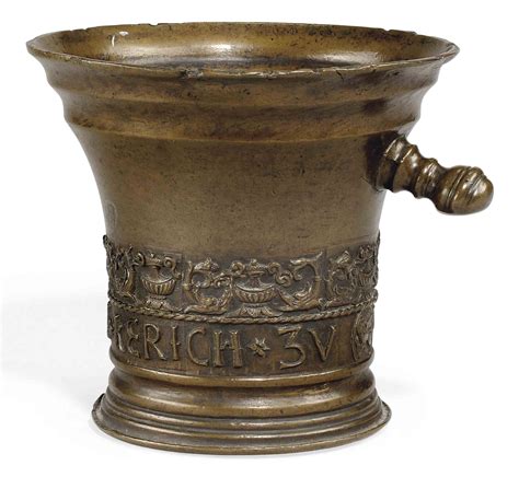 A German Bronze Mortar Early 17th Century Christies