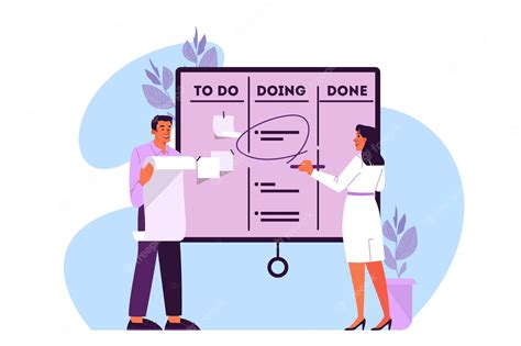 Premium Vector Illustration Of People Plan Their Schedule Priority