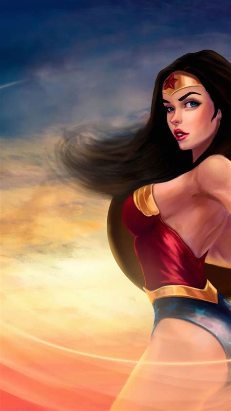 1080x1920 1080x1920 Wonder Woman Hd Superheroes Artwork Digital