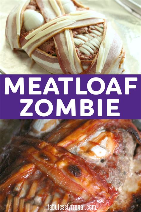 Halloween Zombie Meatloaf Recipe Fabulessly Frugal