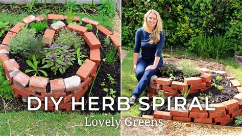 Diy Herb Spiral Clever Way To Grow Lots Of Herbs In A Small Space