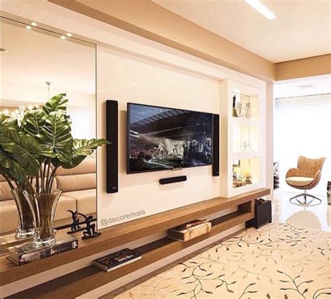 16 Modern Tv Wall Mount Ideas For Your Best Room Archluxnet Tv De