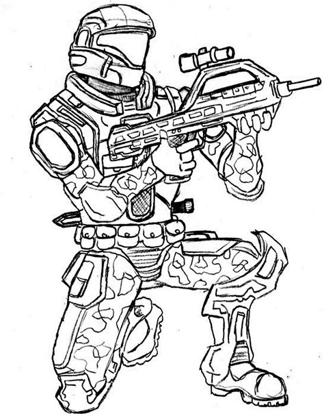 Call Of Duty 08 From Call Of Duty Coloring Page