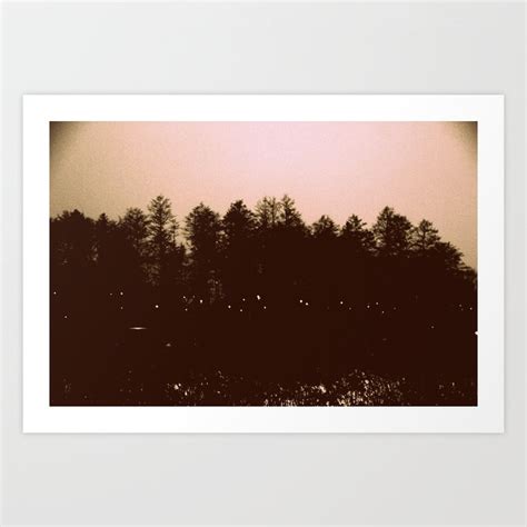 Forest Art Print By Anna Society6