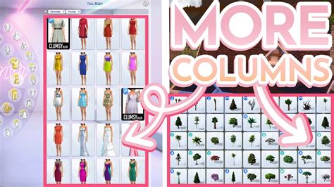 How To Get More Columns In Cas Sims 4 Build Mode 2020 Best Sims 4