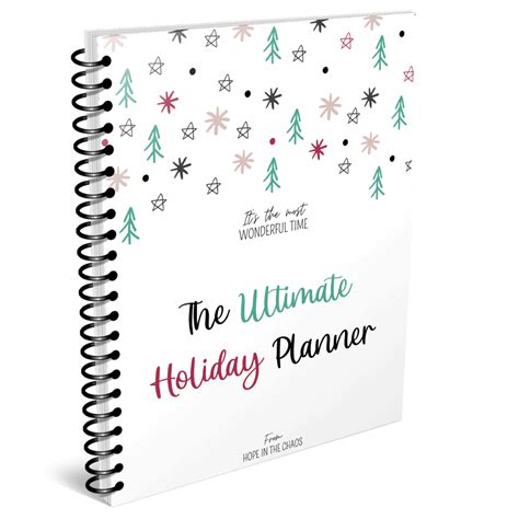 The Ultimate Holiday Planner Hope In The Chaos