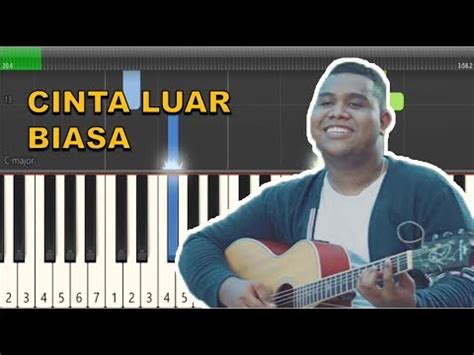 Lagu ini masih berupa single yang didistribusikan oleh label hits records. Andmesh Kamaleng - Cinta Luar Biasa (Piano Tutorial ...