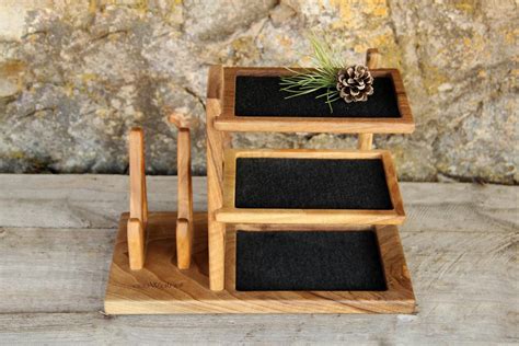 Personalized Wooden Organizer For Phone Wood Desk Office Tidy Etsy