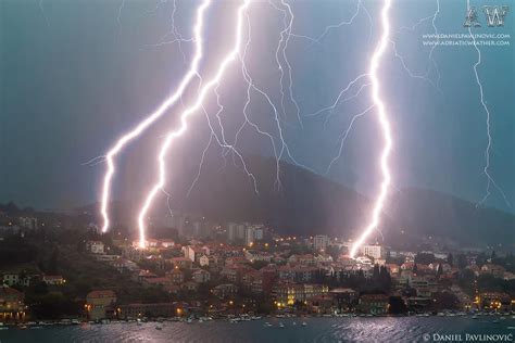 Severe Thunderstorm Heavy Rain And Hail Today In Dubrovnik Croatia Electric