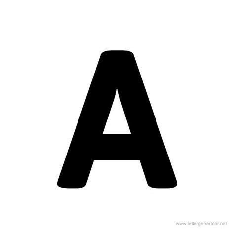 Bold Alphabet Gallery Free Printable Alphabets Letter