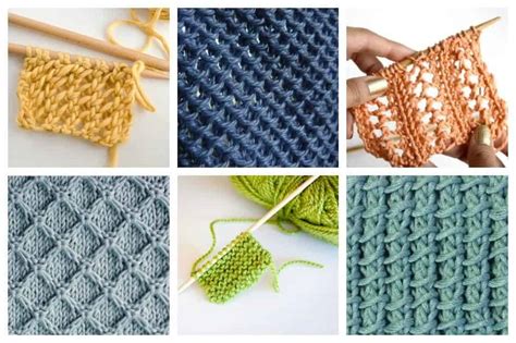 18 Easy Knitting Stitches You Can Use For Any Project Ideal Me