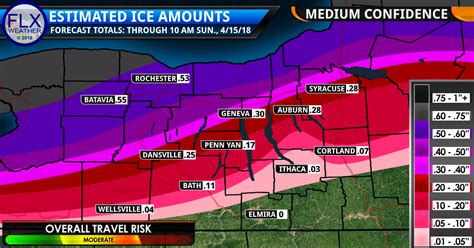 Ice Storm Warnings Issued For Northwestern Finger Lakes