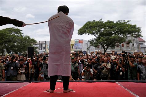 Two Men Publicly Caned In Indonesia For Having Gay Sex Nbc News