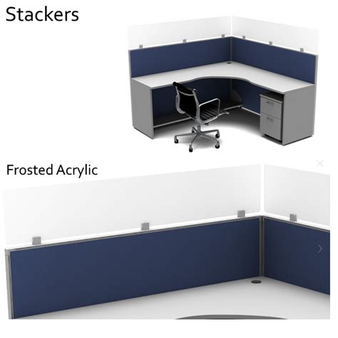 Plexiglass, acrylic sheets, panels use acrylic panels on renovation and building projects that require strong base materials. New Stackers™ Frosted Acrylic Cubicle Extender Panel | 27 ...