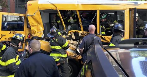 Nyc Terror Attack Students Trapped In School Bus Two Injured