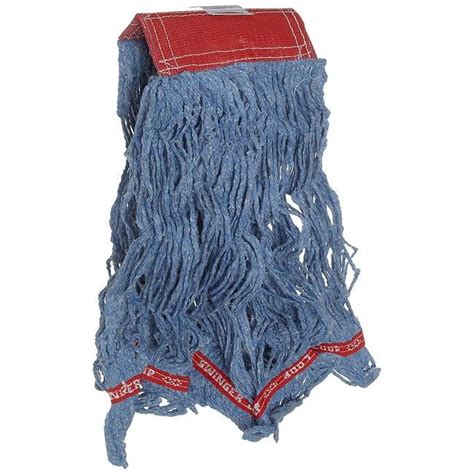 Rubbermaid Commercial Products Swinger Loop Wet Mop Heads Blue Large