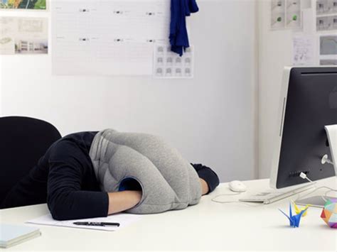 By using the king eye mask power nap pillow, you get the perfect sleeping environment. Ostrich Pillow - Nap Anywhere | Expertly Chosen Gifts