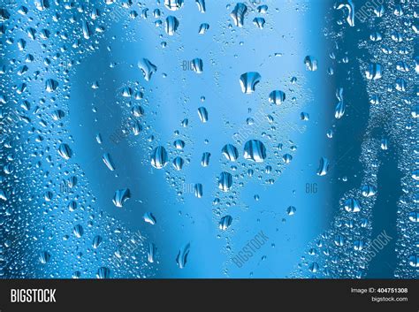 Raindrops On Glass Image And Photo Free Trial Bigstock