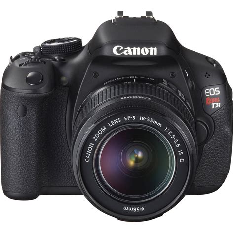 Used Canon Eos Rebel T3i Dslr Camera With Ef S 18 55mm