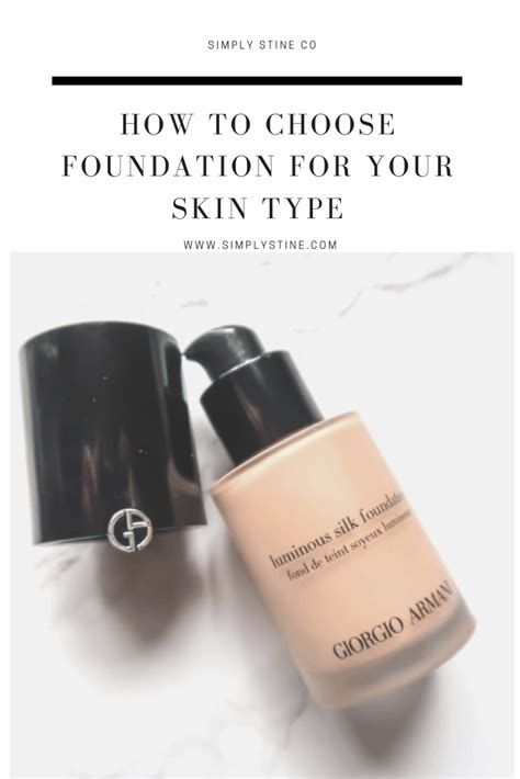 The Best Foundation For Your Skin Type Artofit