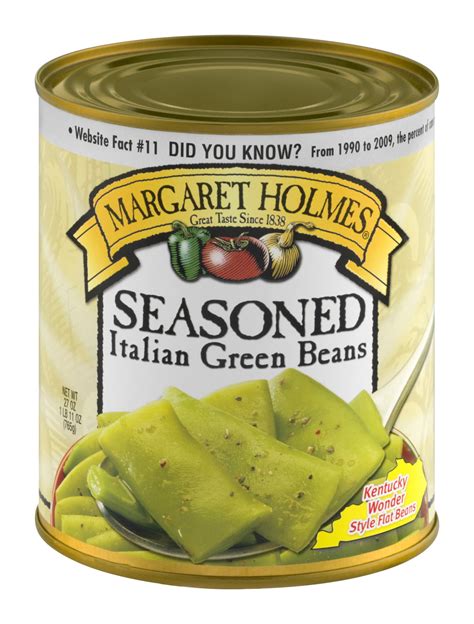 Margaret Holmes Seasoned Italian Green Beans 27 Oz