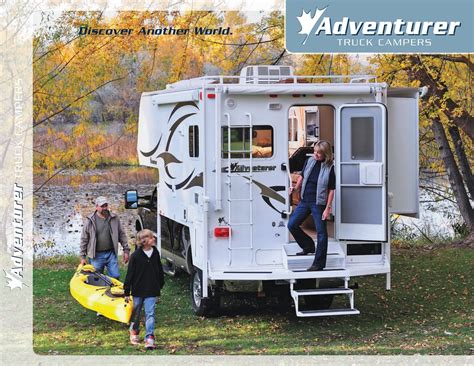 2010 Alp Adventurer Truck Campers Brochure