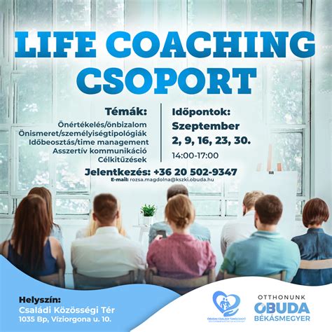 Life Coaching csoport - szeptember