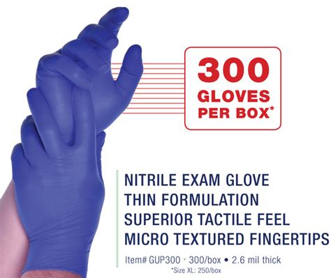 We stock high quality disposable nitrile gloves powder free examination gloves and medical nitrile gloves. GloveUp Nitrile Exam Gloves