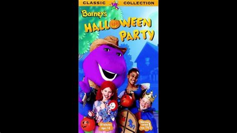 Opening And Closing To Barneys Halloween Party 1999 Reprint Youtube