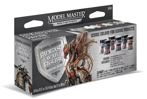 Testors 342301 Model Master Color Paint Set Fantasy War Figure 6 EBay