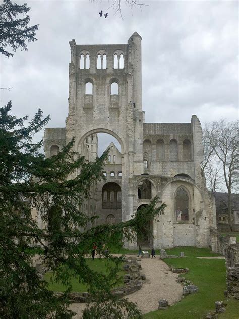 The Ruined Abbey Of Jumièges Some Bold Adventure