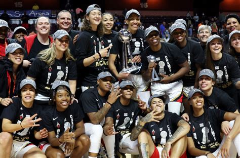 Aces Wild Las Vegas Wins First Wnba Championship Over Sun