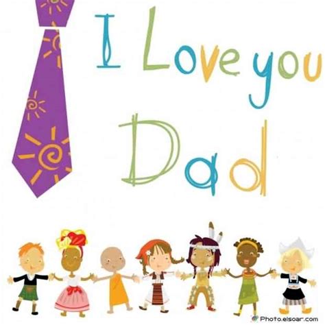 Cute Happy Fathers Day Wishes Card Picsmine