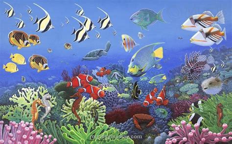 Sea Life Wall Mural Kiddies Pinterest