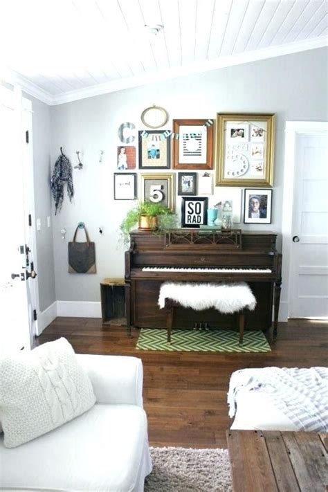 Placing a piano in living room adds a nice touch to your decor. Pin on For the Home