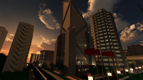 Minecraft City Building Project Rminecraft