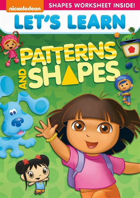 Nickelodeon Lets Learn Patterns And Shapes Coming To Dvd