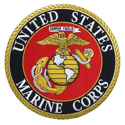 Usmc Logo 3 X 3 Patch Rider 2 Rider Store